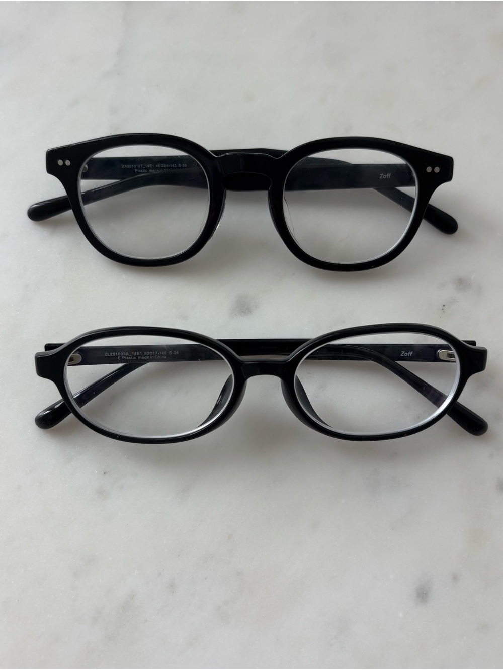 Zoff Glasses set (-4.75)